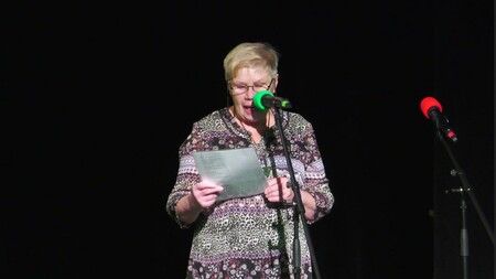 Veronika grilc je predstavila pripoved Čas, ki gre po svoje 